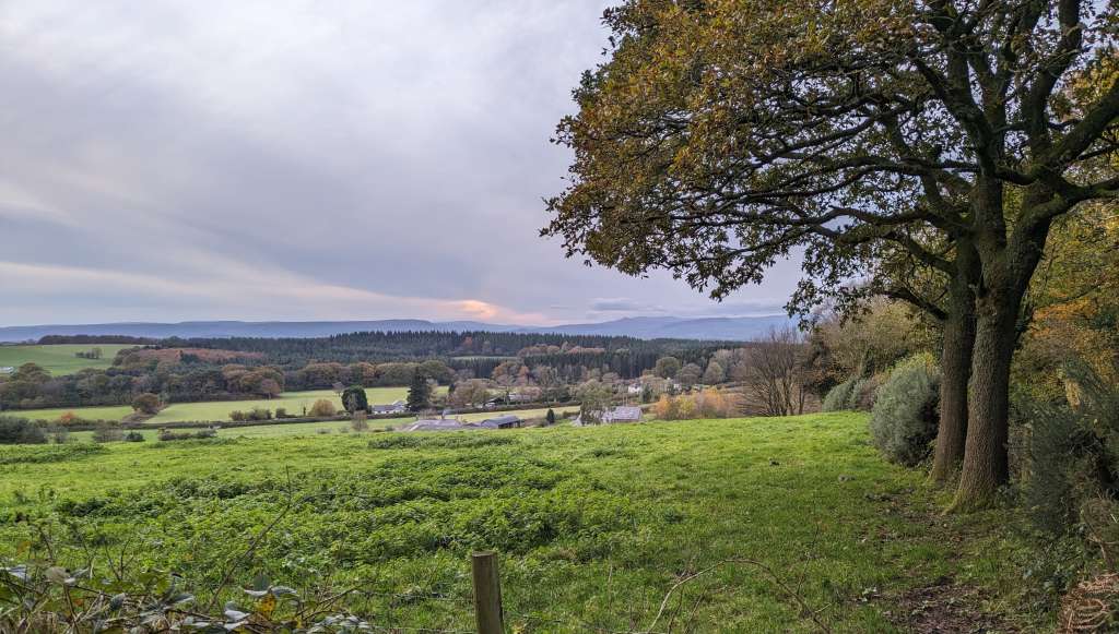 View towards Sugarloaf